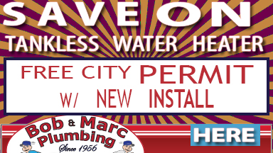 tankless water heater city permit